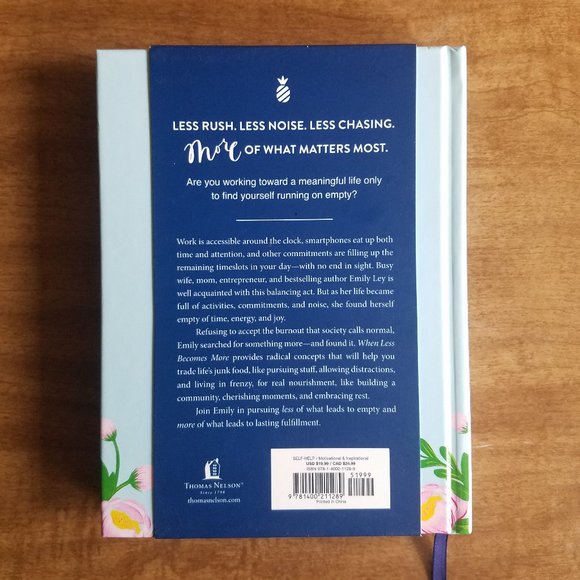 When Less is More Book by Emily Ley - Picture 3 of 5